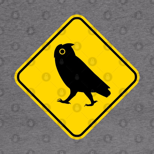 Owl Crossing by Coffee Squirrel